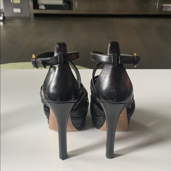 COPY - Authentic Prada Strappy Pumps - Picture 4 of 5